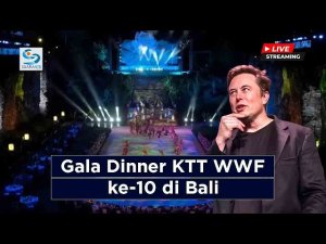 Welcoming Dinner di GWK Bali Tonjolkan Pesona Nusantara Dalam Rangkaian Acara WWF ke -10