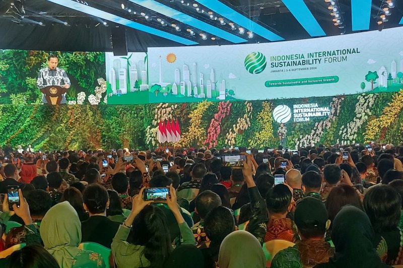 Presiden Buka ISF 2024 Dengan Gemilang Tekankan Masalah Perubahan Iklim Butuh Pendekatan Kemanusiaan